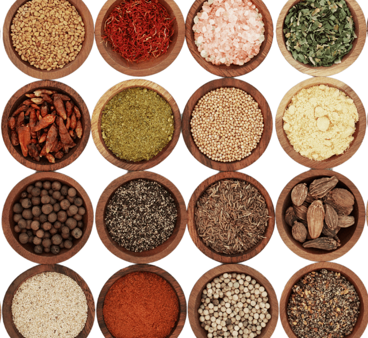 Dried herbs and spices
